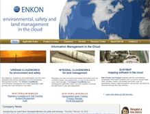 Tablet Screenshot of enkon.com